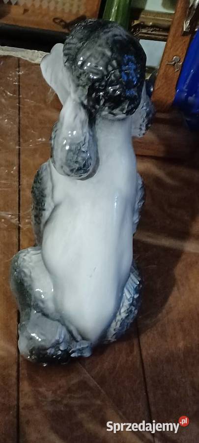 PUDEL CERAMIKA FIGURA BEZ SYGNATURY Poznań