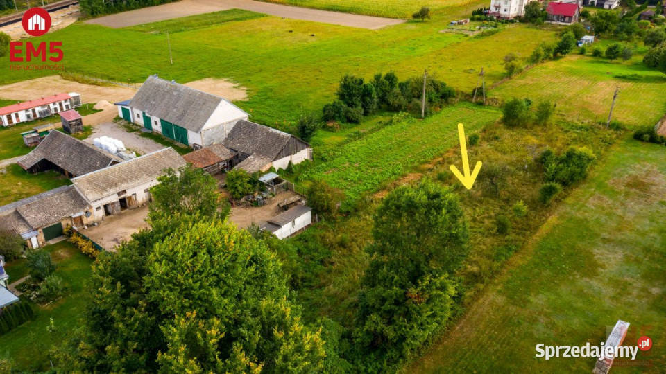 Grunt Trypucie 2700m2 rolna Sprzedaż podlaskie