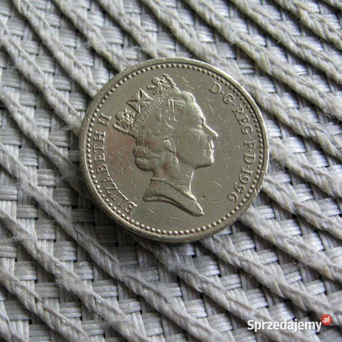 Wielka Brytania 1 Funt 1996r Kolekcje wielkopolskie Kalisz
