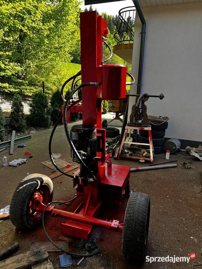 Łuparka hydrauliczna do drewna pionowa Myślenice sprzedam