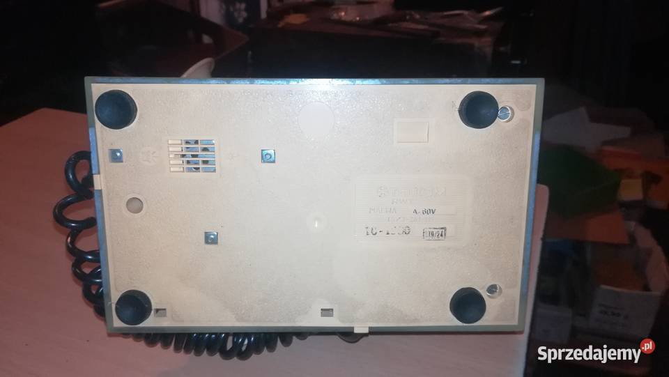 Stary telefon tarczowy Telkom Malwa stacjonarny Łódź