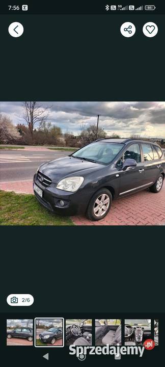 Sprzedam Kia Carens 20d 2008 Carens Ostrowiec Świętokrzyski