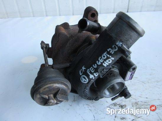 TURBOSPRĘŻARKA Peugeot 206 307 20 HDI K03225269 osobowe lubelskie Chełm