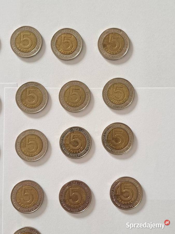 Moneta 5 15 100 lecie odzyskania polskę mazowieckie Radom