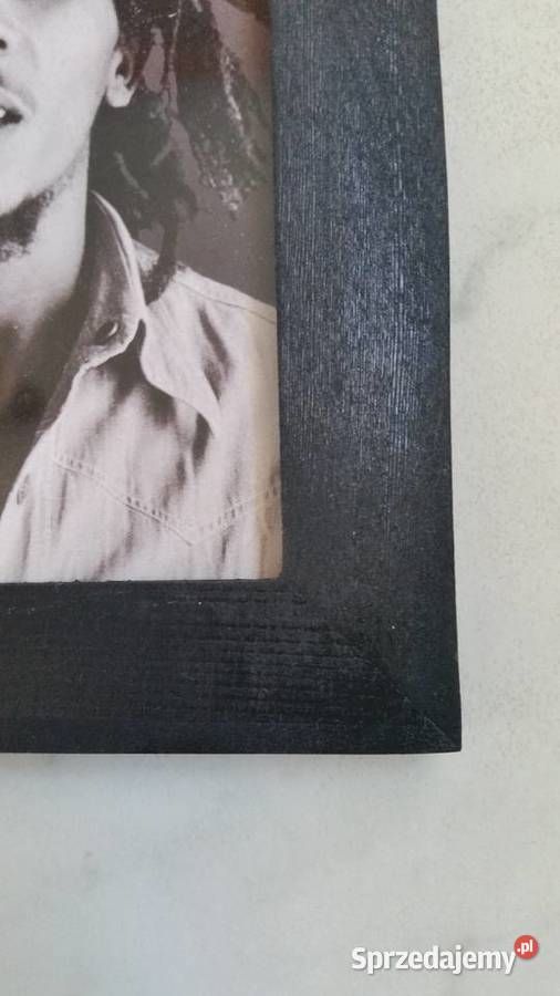 BOB MARLEY zdjęcie w drewnianej ramce Puławy