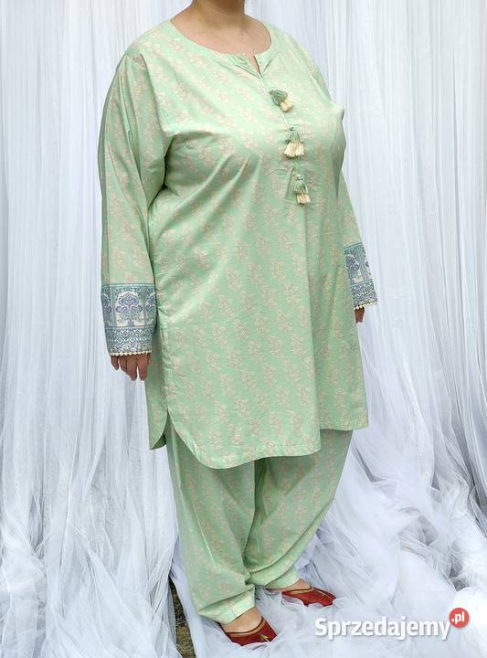 Komplet tunika spodnie XXL 44 3XL 46 kameez Rozmiar 46 zachodniopomorskie Szczecin
