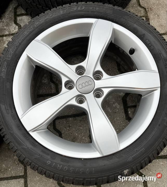 Koła zimowe 16 5x100 Audi A1 Seat Skoda VW 19550 Świdnik sprzedam