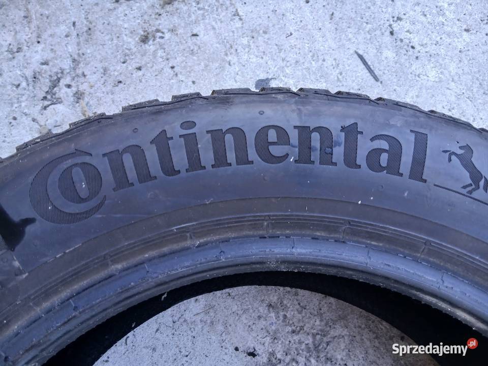 2x Opona zimowa Continental Winter Contact 19560 zima śląskie Szczerbice sprzedam