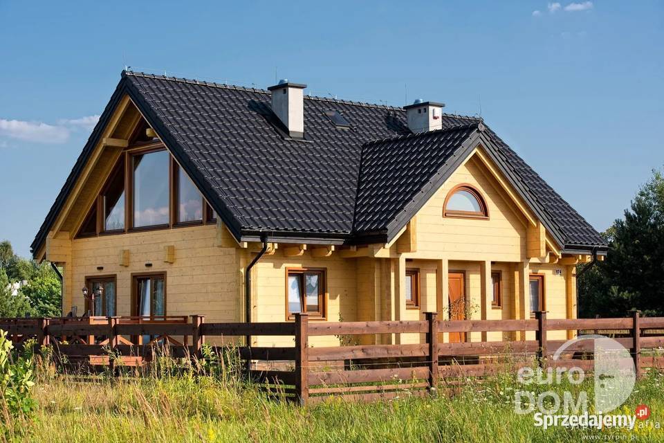 Dachy CNC gotowe do montażu z drewna