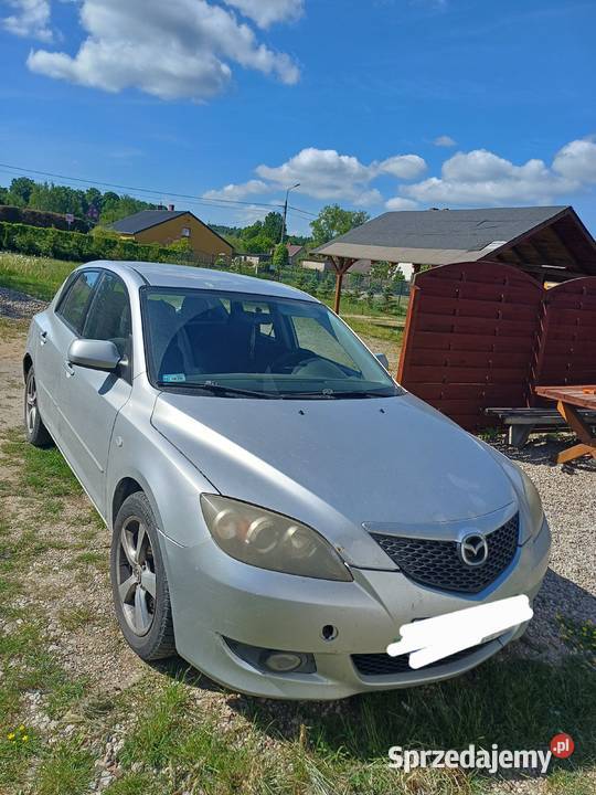 Mazda 3 srebrny Staniszewo