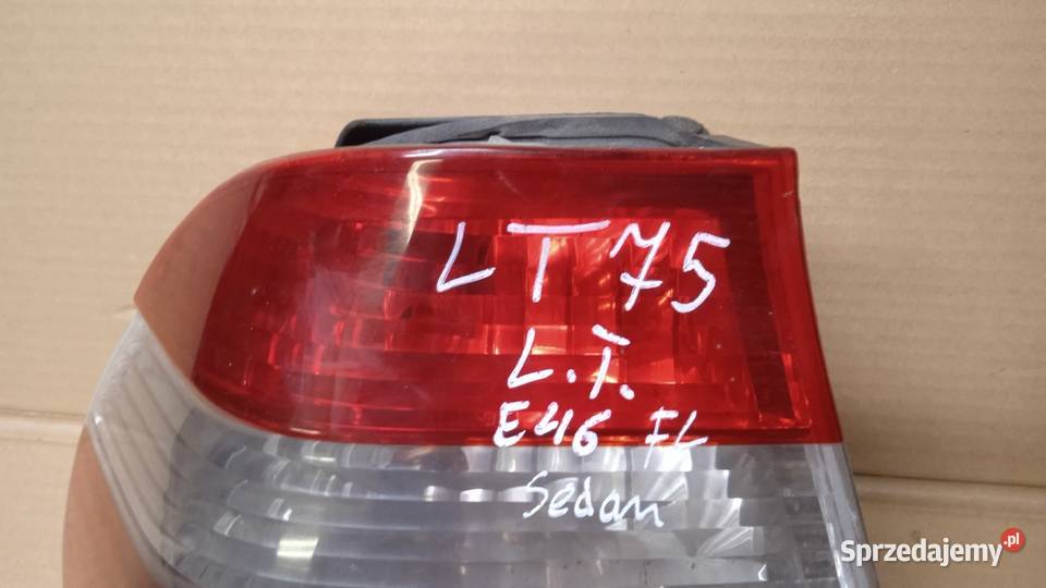 BMW E46 FL SEDAN LAMPA TYŁ LEWA EU wielkopolskie Zbierkowo