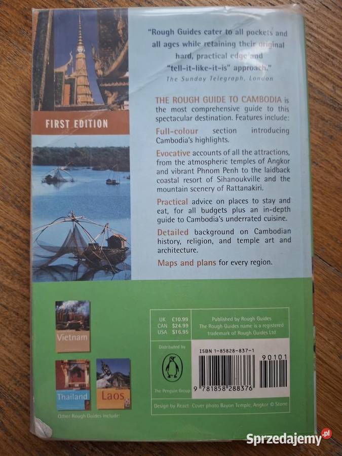 Cambodia Kambodża The Rough Guide To j angielski Kraków