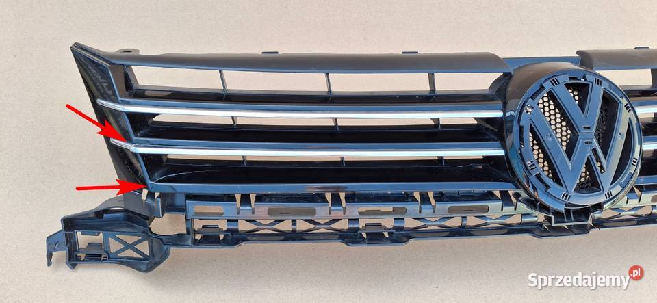VW CADDY 2K5 LIFT GRILL ATRAPA CHŁODNICY CHROM Bieleń