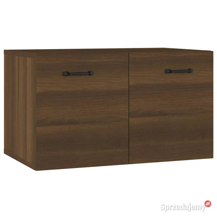 Szafka ścienna brązowy dąb 60x365x35 WM817602 Warszawa