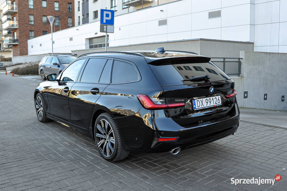 BMW Seria 3 20d 190 Automat 2020 r 100 Skóry Wrocław