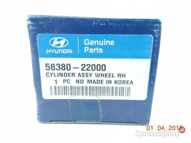 CYLINDEREK HAMULCOWY PRAWY TYŁ HYUNDAI SONATA lubelskie sprzedam
