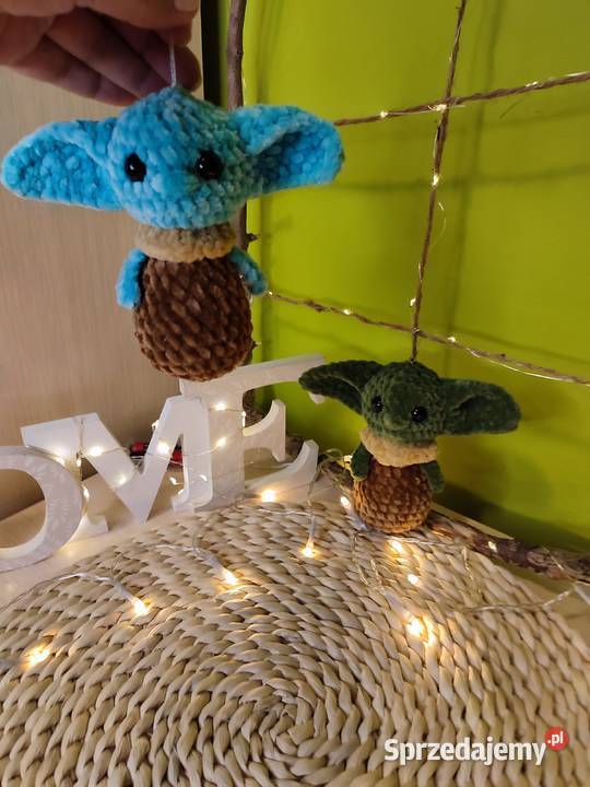 Master Yoda na szydełku zabawka maskotka Kraków