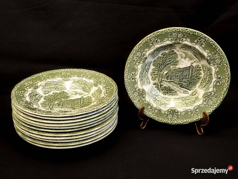 Talerz angielski głęboki Grindley Porcelana i szkło
