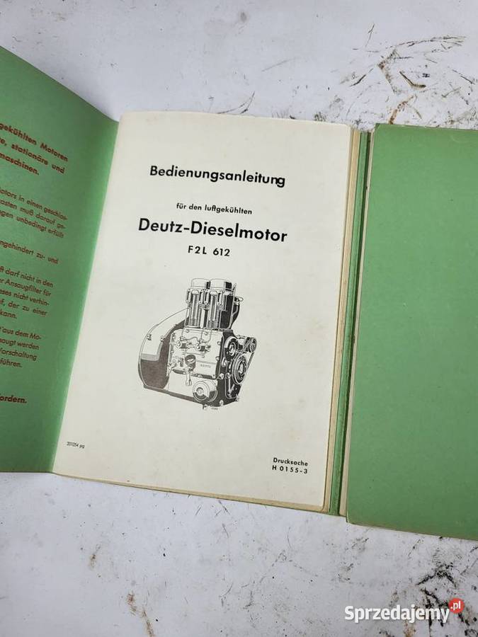 INSTRUKCJA I KATALOG CZĘSCI DO DEUTZDIESELMOTOR śląskie