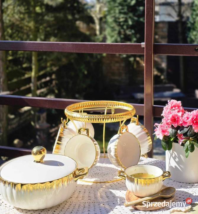 Zestaw do zupy złoty Szczecin