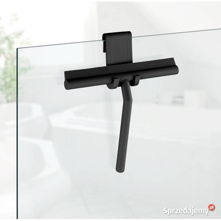 Czarna silikonowa ściągaczka łazienkowa czarny Zamość