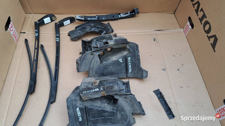 Audi A8 D3 40 TDI Części zbiorniczek ramię