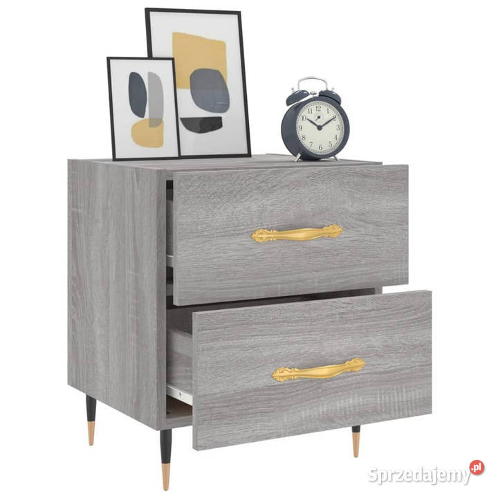 Szafka nocna szary dąb sonoma 40x35x475 WM827272 Warszawa