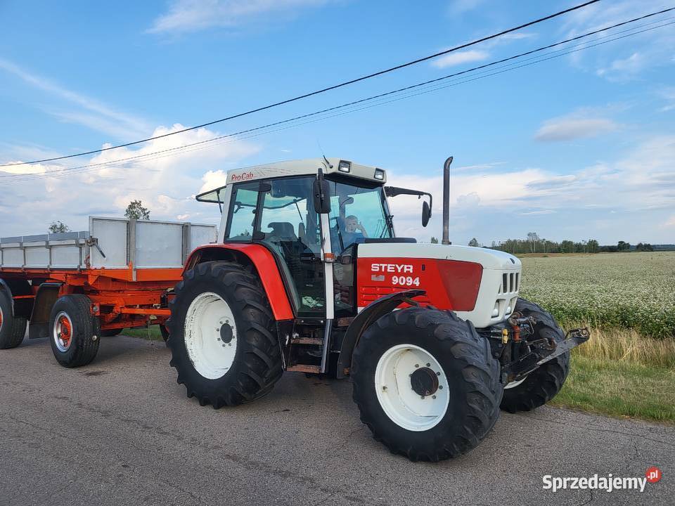 Steyr 9094 4x4 94 40h TUZ Przedni WOM KLIMA Ze mazowieckie Góra Kalwaria