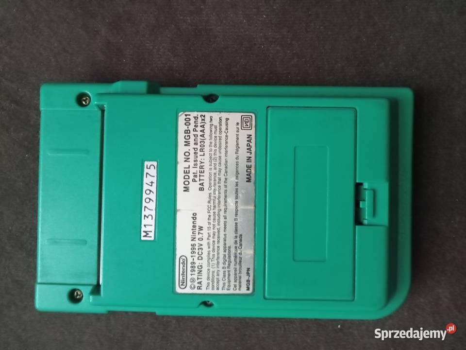 nintendo game boy pocket Konsole i automaty Nowy Tomyśl sprzedam