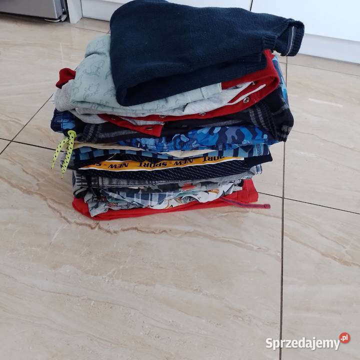 Sprzedam pakę ubranek chłopca 122128 podlaskie Suwałki