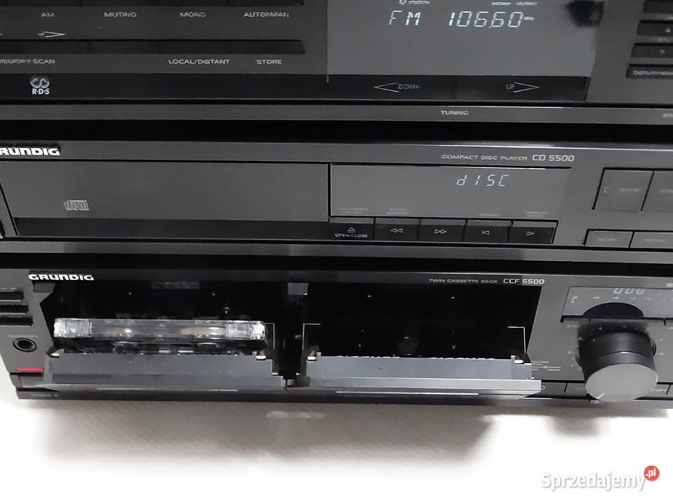 Wieża Grundig V 5500 T 5500 CD 5500 CCF 5500