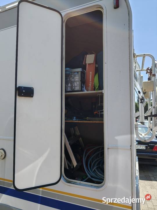 Fiat Ducato Brstner Klima X2 kabina sypialna Burstner Ostrów Wielkopolski