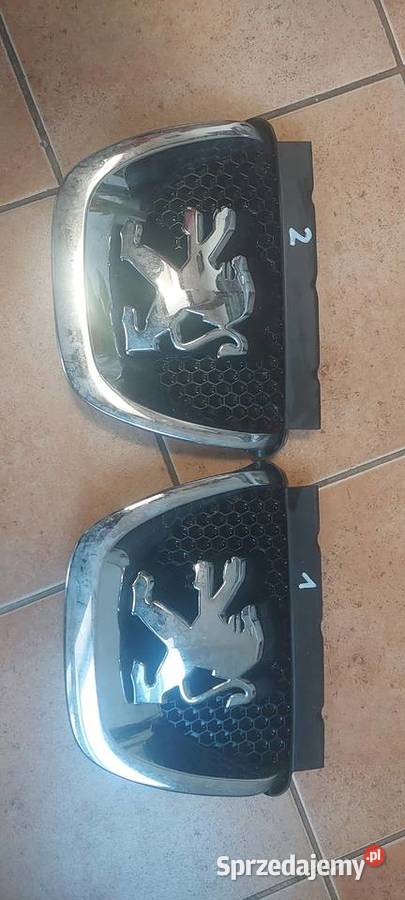 Emblemat Logo znaczek maski grill Peugeot 308 osobowe zachodniopomorskie Szczecin