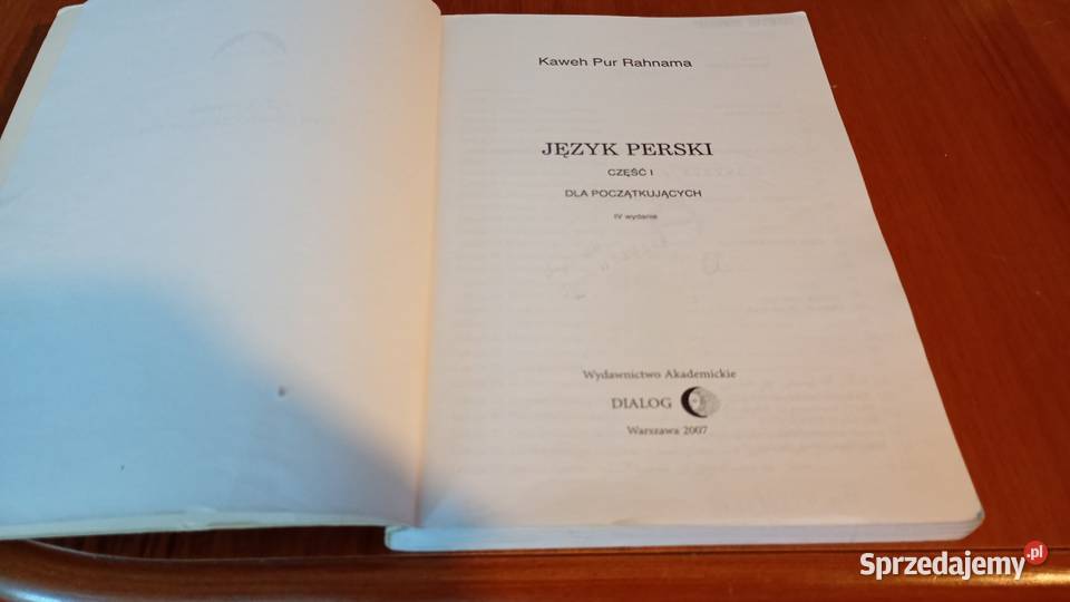 Język perski Cz 1 początkujących Kaweh Pur Gdańsk sprzedam