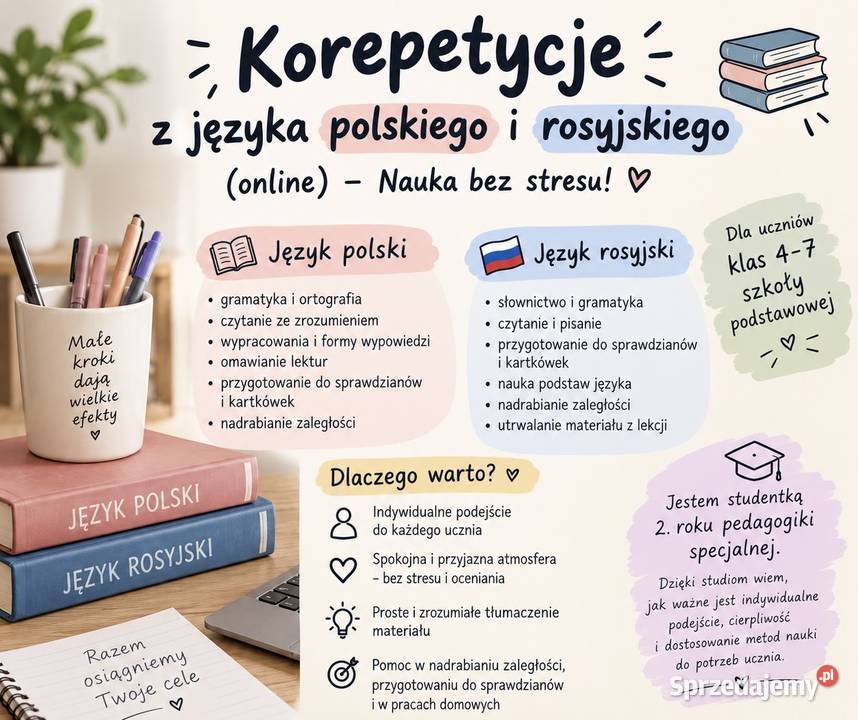 Korepetycje z języka rosyjskiego języka lubelskie Lublin