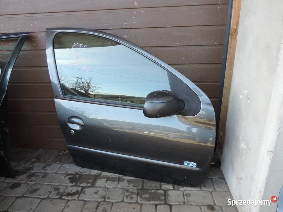 DRZWI PRAWY PRZÓD PEUGEOT 206 PLUS HB 5D KOLOR małopolskie Nowy Sącz