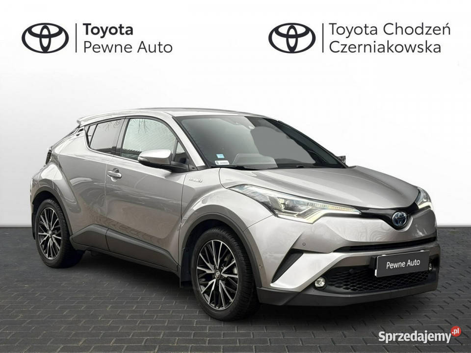 Toyota CHR 18 HYBRID PRESTIGE LED salon Polska czujnik zmierzchu