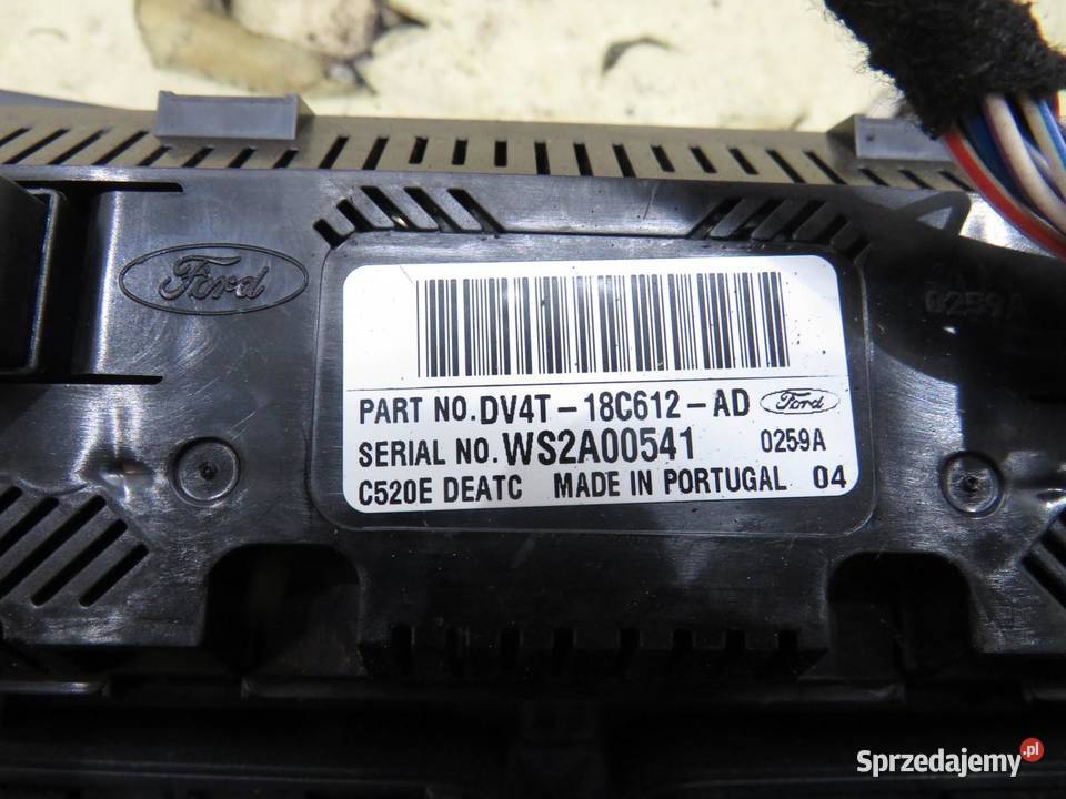 PANEL KLIMATYZACJI FORD KUGA MK2 II 20 TDCI osobowe