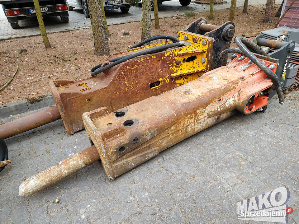 Młot hydrauliczny Rammer E68 1750 do koparki świętokrzyskie Ostrowiec Świętokrzyski