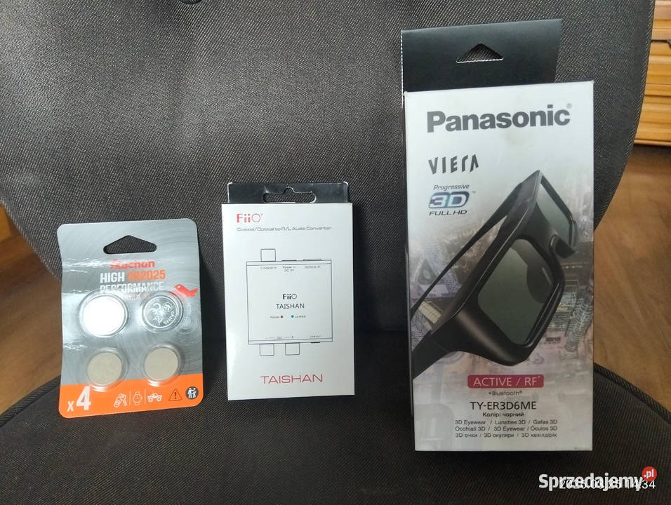 Panasonic TX50CXE720 Okulary 3D aktywne Piloty Narama