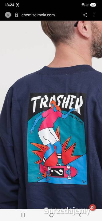 Bluza Trasher rozmiar M oversize Lublin