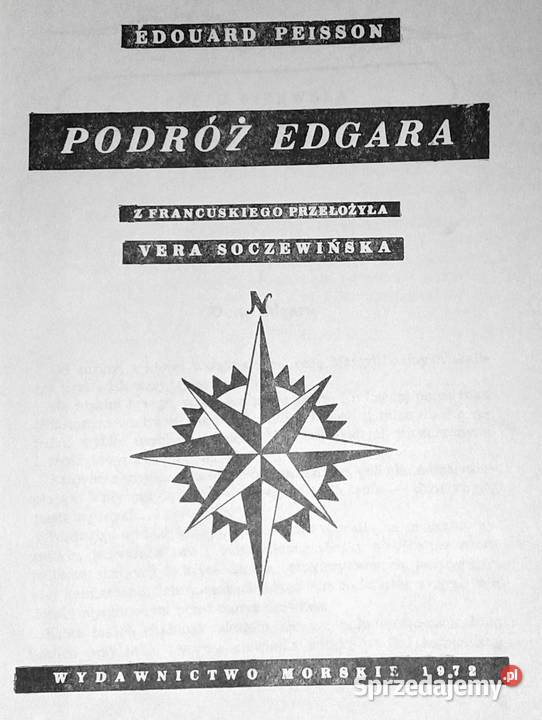 Podróż Edgara douard Peisson