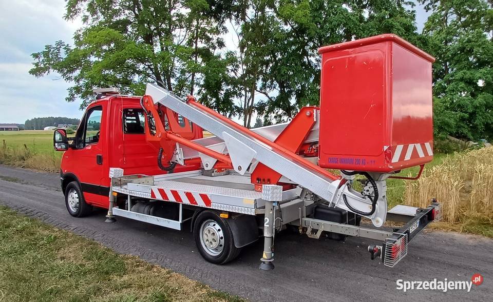Iveco Daily Multitel Mx170 zwyżka podnośnik Żabia Wola