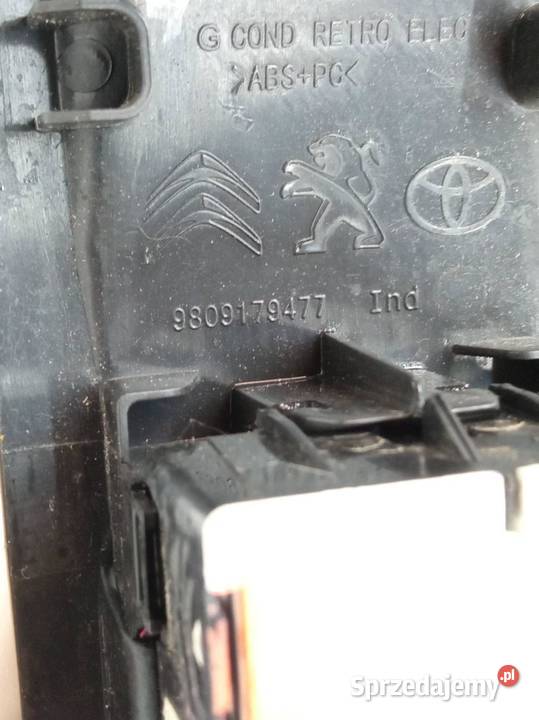 PRZEŁĄCZNIK SZYB LUSTEREK LEWY 9809179477 Toyota świętokrzyskie