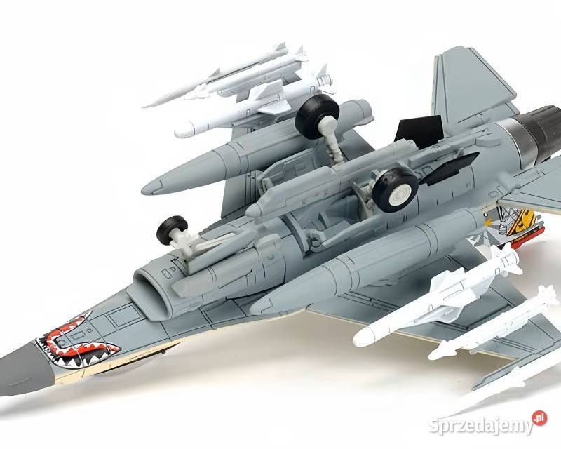 Samolot F16 Falcon Diecast Skala 172 Milanówek