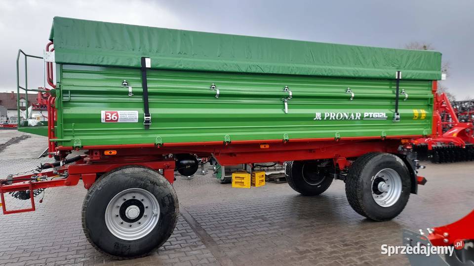 Przyczepa PRONAR PT612 LONG 12 ton paletowa Zakrzewo
