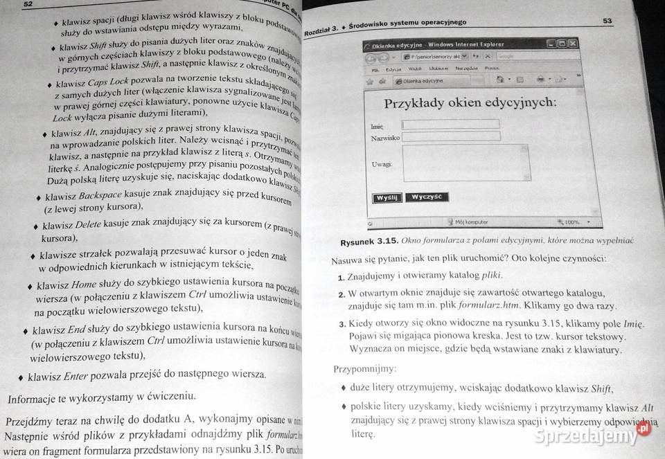 Komputer PC seniorów E Krawczyński Talaga Wilk miękka Chełm