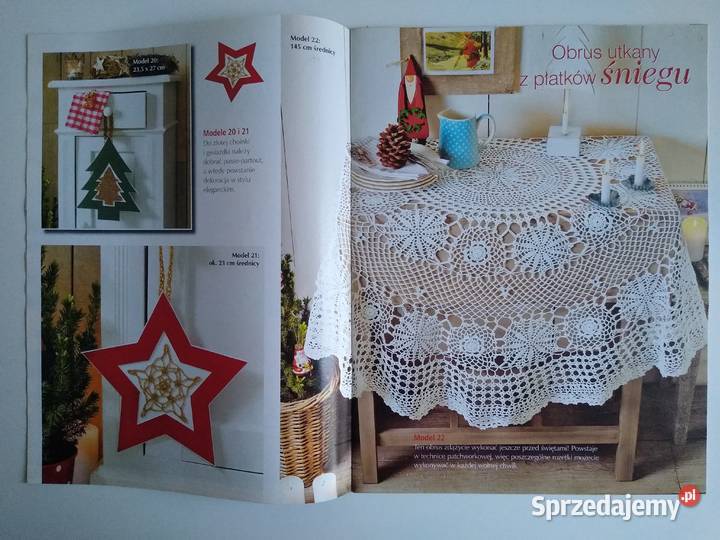 Sabrina Robótki Boże Narodzenie 62013 szydełko Gdańsk sprzedam