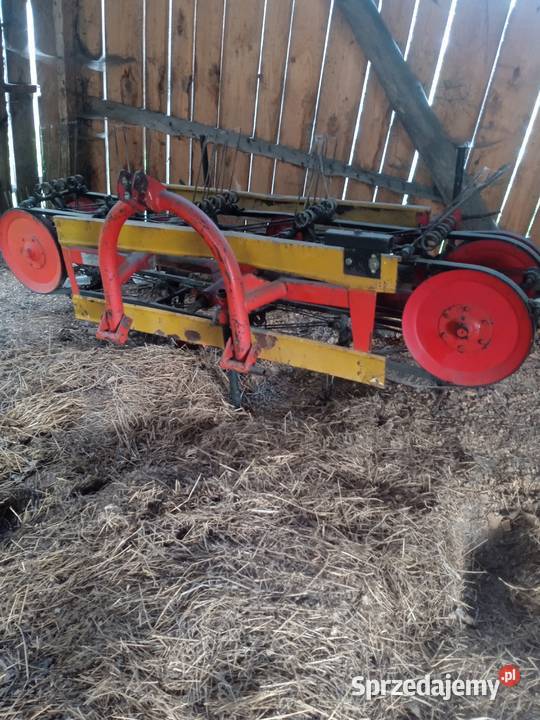 Przetrząsarko zgrabiarka z drugim kompletem sprzedam