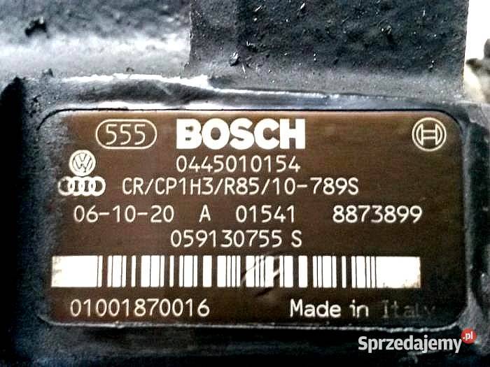Pompa CR 0445010154 Bosch 27 30 TDI Audi A4 A5 Kielce